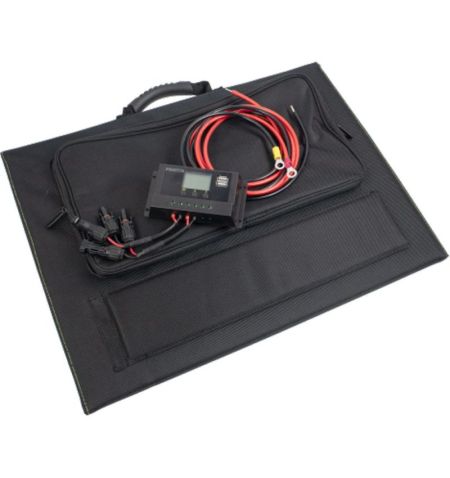 Solární panel rozkládací přenosný s PWM regulátorem ProUser SB100 105W 12V 129x55cm - do auta / na kempování | Filson Store Solární panel rozkládací přenosný s PWM regulátorem ProUser SB100 105W 12V 129x55cm - do auta / na kempování | Filson Store