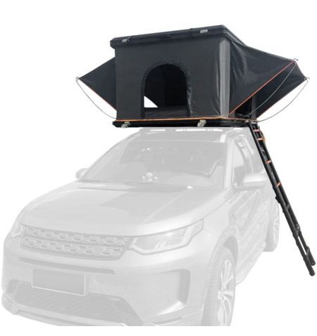 Střešní autostan Aroso Schwarzwald pro 3 osoby - s aluminiovou skořepinou / šedý / 4 ližiny | Filson Store