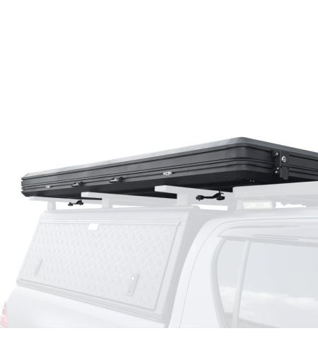 Střešní autostan Aroso Schwarzwald pro 3 osoby - s aluminiovou skořepinou / šedý / 4 ližiny | Filson Store