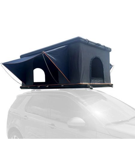 Střešní autostan Aroso Schwarzwald pro 3 osoby - s aluminiovou skořepinou / šedý / 4 ližiny | Filson Store