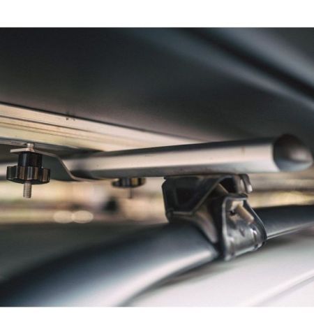 Střešní autostan Aroso Schwarzwald pro 3 osoby - s aluminiovou skořepinou / šedý / 4 ližiny | Filson Store
