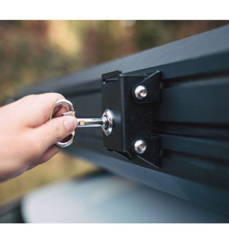 Střešní autostan Aroso Schwarzwald pro 3 osoby - s aluminiovou skořepinou / šedý / 4 ližiny | Filson Store