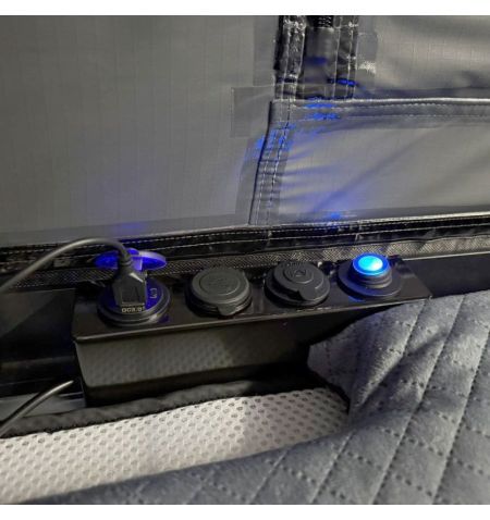 Střešní autostan Aroso Schwarzwald pro 3 osoby - s aluminiovou skořepinou / šedý / 4 ližiny | Filson Store
