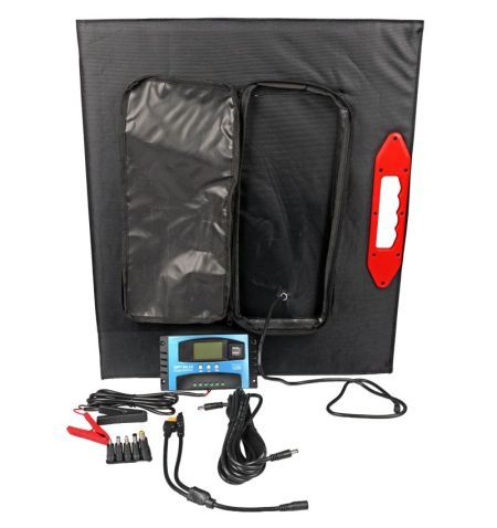 Solární panel rozkládací přenosný s MPPT regulátorem 200W 12V/24V 200x60cm - do auta / na kempování | Filson Store