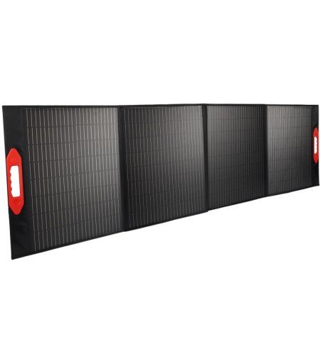 Solární panel rozkládací přenosný s MPPT regulátorem 200W 12V/24V 200x60cm - do auta / na kempování | Filson Store