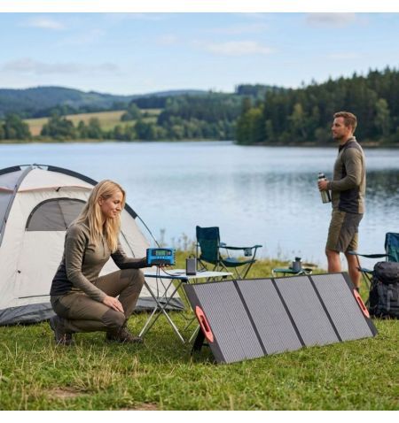 Solární panel rozkládací přenosný s MPPT regulátorem 200W 12V/24V 200x60cm - do auta / na kempování | Filson Store