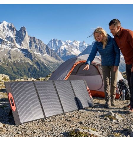 Solární panel rozkládací přenosný s MPPT regulátorem 200W 12V/24V 200x60cm - do auta / na kempování | Filson Store