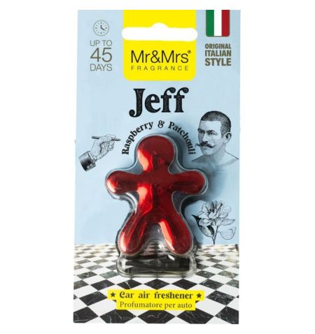 Osvěžovač vzduchu / vůně do auta - Mr&Mrs Jeff Raspberry & Patchouli | Filson Store