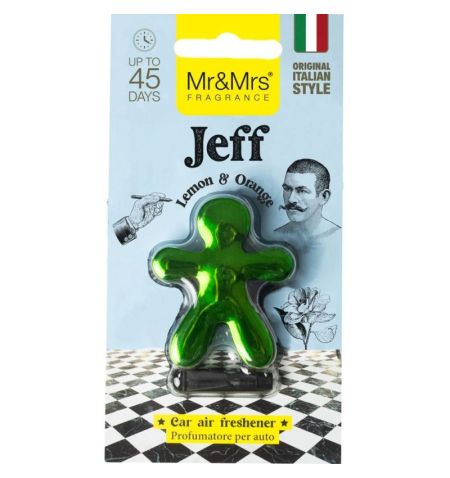 Osvěžovač vzduchu / vůně do auta - Mr&Mrs Jeff Lemon & Orange | Filson Store