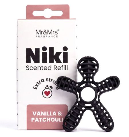 Náhradní náplň pro osvěžovač vzduchu / vůně do auta - Mr&Mrs Niki Vanilla & Patchouli | Filson Store