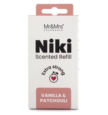 Náhradní náplň pro osvěžovač vzduchu / vůně do auta - Mr&Mrs Niki Vanilla & Patchouli | Filson Store