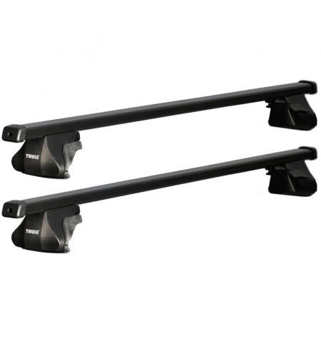 Střešní nosič / příčníky Thule SmartRack Black - Peugeot 1007 Hatchback 5-dv (05-09) - střešní podélníky / hagusy | Filson Store