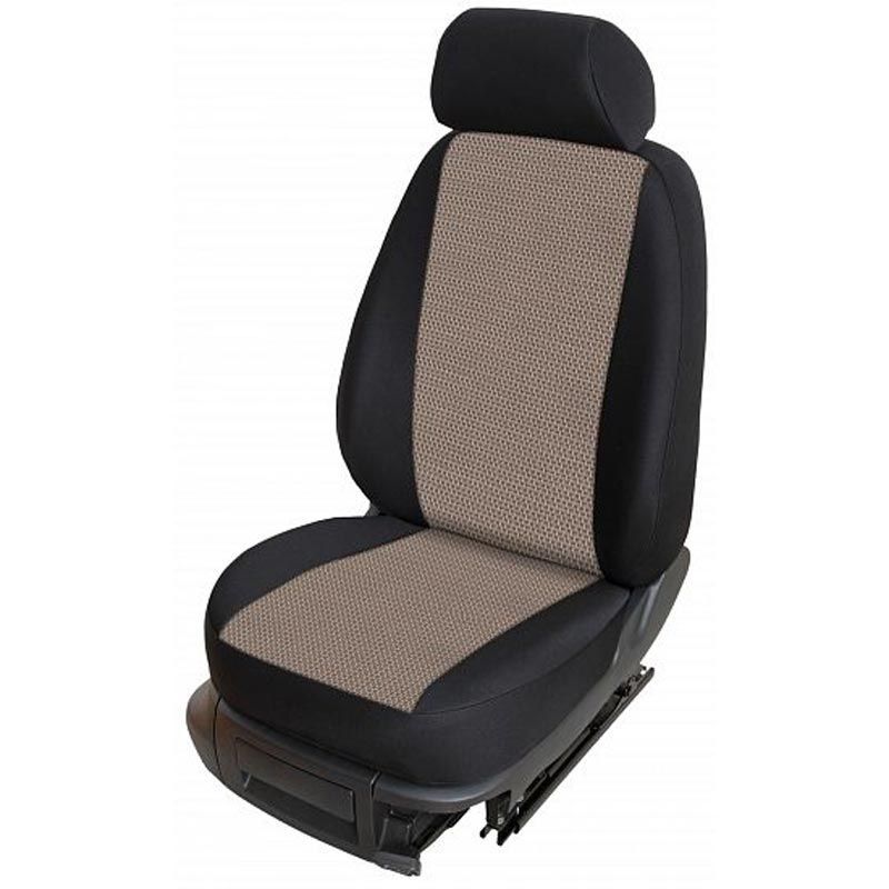 Autopotahy přesné / potahy na sedadla Hyundai H1 1+2 (08-) - design Torino B / výroba ČR