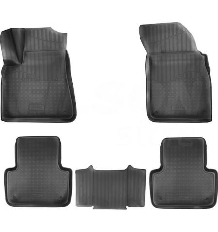 Autokoberce 3D gumové přesné - Audi Q7 (4M) 3D (2015-) (5 sedadel) | Filson Store