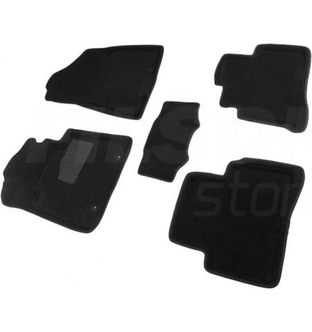Autokoberce 3D textilní přesné černé - Citroen C-Crosser (V) (2007-2013) | Filson Store