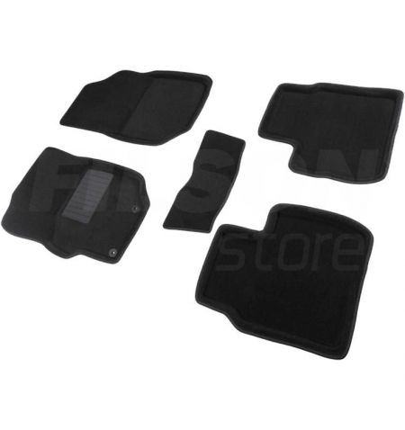 Autokoberce 3D textilní přesné černé - Ford Focus II (DA3) (2008-2011) | Filson Store