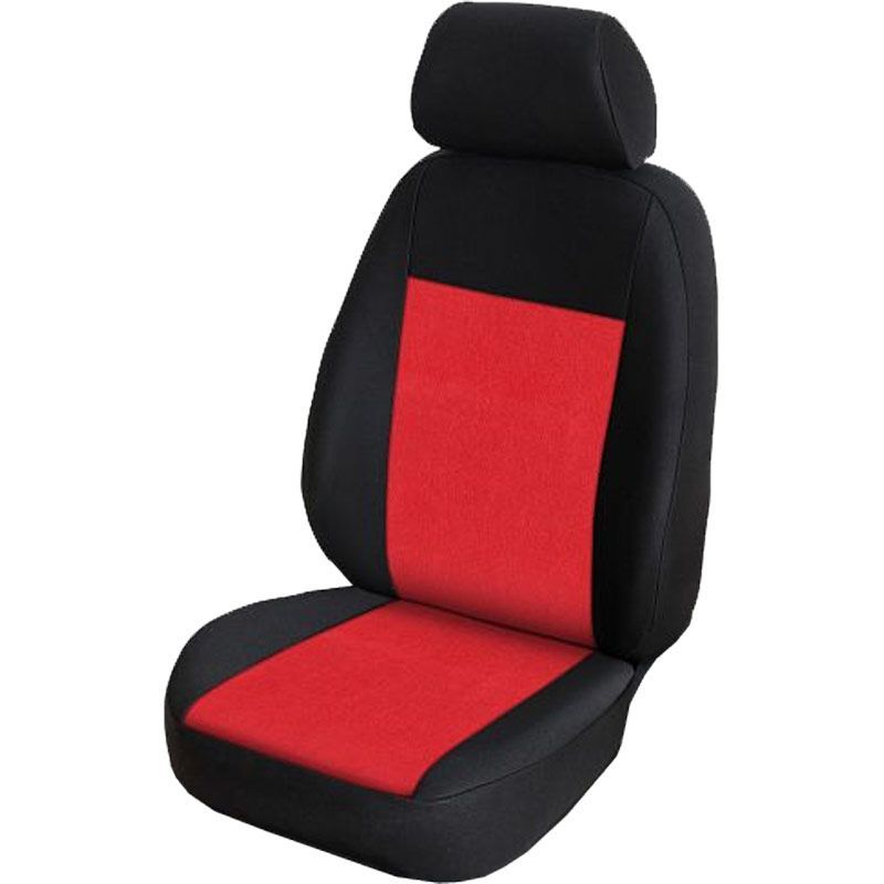 Autopotahy přesné na sedadla Opel Vivaro B (2014-2019) sedadla 1+2 / prostřední integrovaná hlavová opěrka - design Prato E