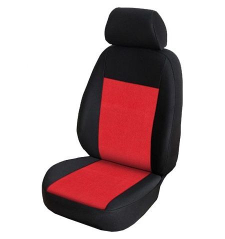 Autopotahy přesné na sedadla Opel Vivaro B (2014-2019) sedadla 1+2 / prostřední integrovaná hlavová opěrka - design Prato E |...