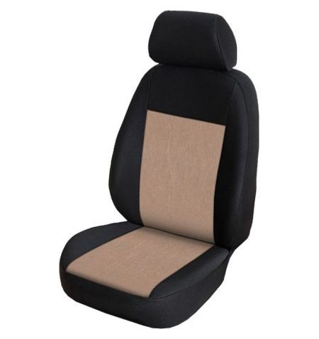 Autopotahy přesné na sedadla Opel Vivaro B (2014-2019) sedadla 1+2 / prostřední integrovaná hlavová opěrka - design Prato F |...