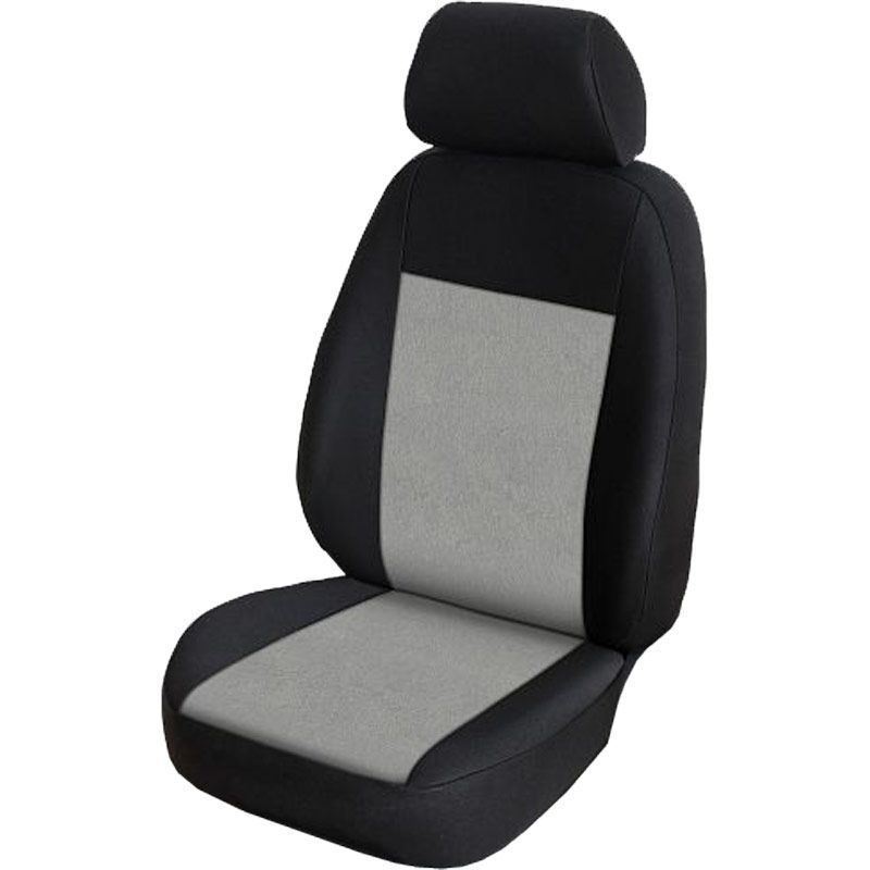 Autopotahy přesné na sedadla Opel Vivaro B (2014-2019) sedadla 1+2 / prostřední integrovaná hlavová opěrka - design Prato H