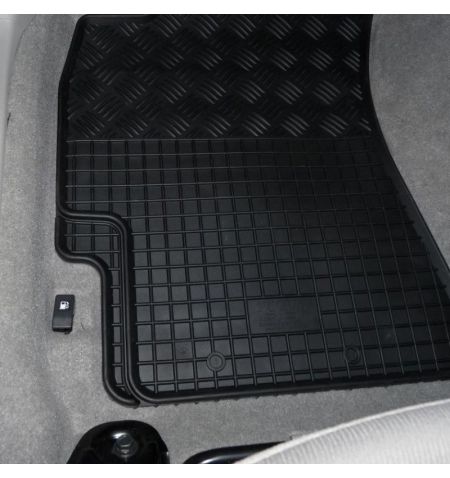 Autokoberce gumové přesné s nízkým okrajem - Škoda Roomster (Typ 5J) Praktik (2006-2015) 2-sedadla / ekonomický design | Fils...