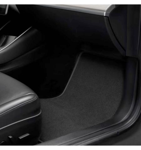 Autokoberce textilní přesné černé / černé obšití - Audi A6 (Typ C8/4K) Allroad Combi (2018-2023) 5-dvéřový 5-sedadel | Filson...
