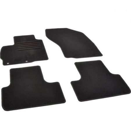 Autokoberce textilní přesné černé / černé obšití - Citroën C4 I Aircross (2012-2017) 5-sedadel | Filson Store