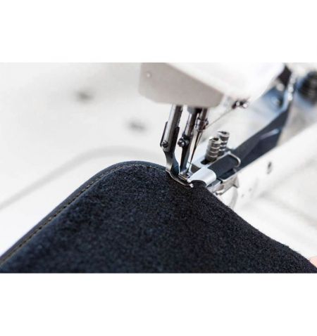 Autokoberce textilní přesné černé / černé obšití - DAF CF (Euro 6) (2013-2023) 2-sedadla | Filson Store