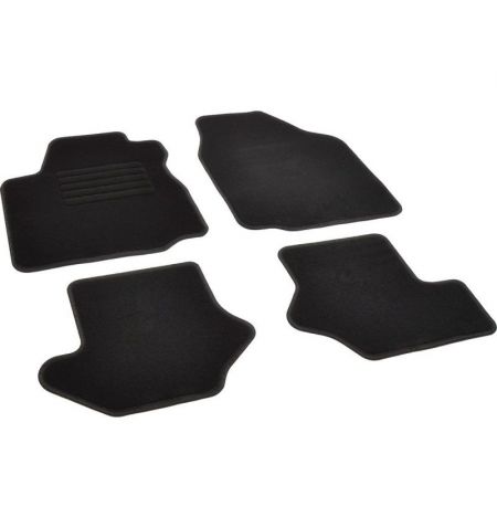 Autokoberce textilní přesné černé / černé obšití - Ford Fiesta IV (1996-1997) 5-sedadel | Filson Store