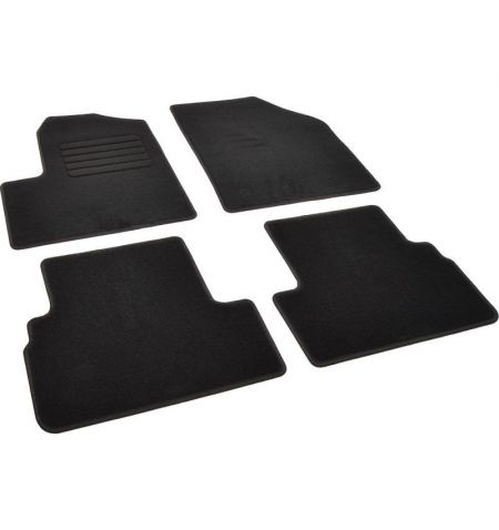 Autokoberce textilní přesné černé / černé obšití - Ford Tourneo Connect I (2002-2013) 5-sedadel | Filson Store
