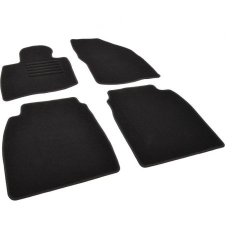 Autokoberce textilní přesné černé / černé obšití - Honda Civic VIII (Typ FD/FA) Hatchback (2005-2011) 5-sedadel | Filson Store