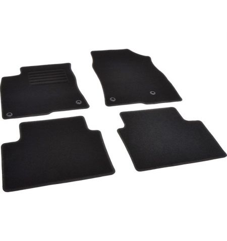 Autokoberce textilní přesné černé / černé obšití - Honda Civic X (Typ FC) (2016-2022) 5-sedadel | Filson Store