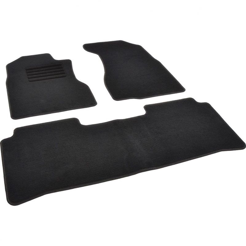 Autokoberce textilní přesné černé / černé obšití - Honda CR-V II (Typ RD) (2001-2006) 5-sedadel