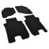 Autokoberce textilní přesné černé / černé obšití - Honda Jazz I (Typ GD) (2001-2008) 5-sedadel | Filson Store