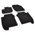 Autokoberce textilní přesné černé / černé obšití - Honda Jazz III (Typ GK) (2013-2019) 5-sedadel | Filson Store