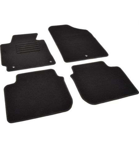 Autokoberce textilní přesné černé / černé obšití - Hyundai Elantra V (Typ MD/UD) (2010-2015) 5-sedadel | Filson Store