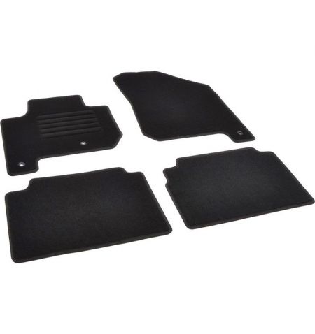 Autokoberce textilní přesné černé / černé obšití - Kia Soul II (Typ PS) EV (2013-2019) 5-sedadel | Filson Store