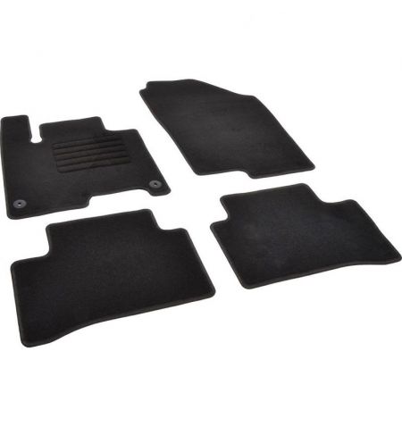 Autokoberce textilní přesné černé / černé obšití - Kia Sportage V (Typ NQ5) (2021-2023) 5-sedadel | Filson Store