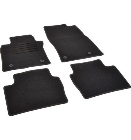 Autokoberce textilní přesné černé / černé obšití - Mazda CX-30 (Typ DM) (2019-2023) 5-sedadel | Filson Store