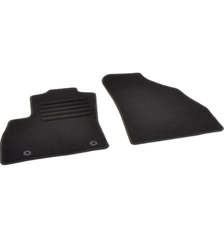 Autokoberce textilní přesné černé / černé obšití - Peugeot Bipper (2008-2014) 2-sedadla | Filson Store