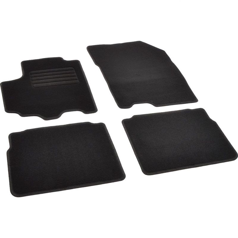 Autokoberce textilní přesné černé / černé obšití - Suzuki SX4 I S-Cross (Typ JY) (2013-2021) 5-sedadel