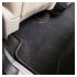 Autokoberce textilní přesné černé / černé obšití - Volkswagen Passat (Typ B6 3C) (2005-2010) oválná fixace koberců 5-sedadel ...