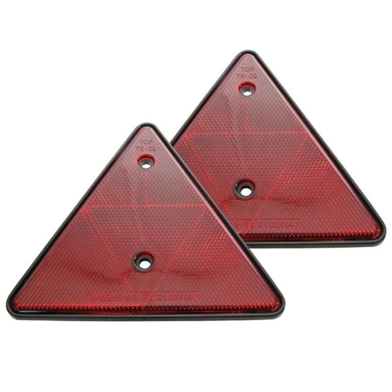 Odrazka trojúhelník červený 2 ks | Filson Store