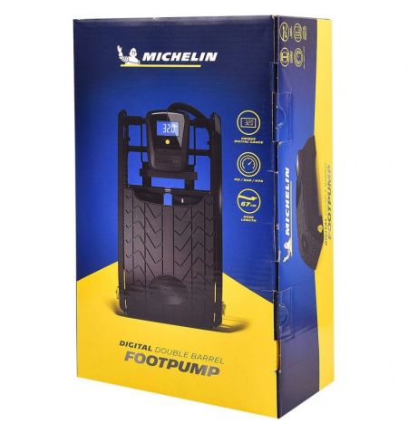 Hustilka / pumpička nožní Michelin 7bar - dvoupístová / digitální měřič tlaku | Filson Store