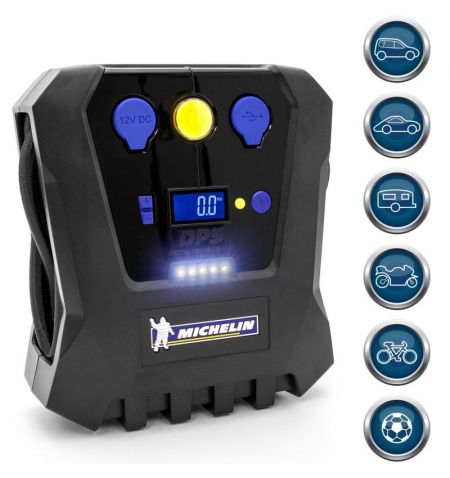 Kompresor Michelin Fast Flow 3.5bar 12V - digitální měřič tlaku / programovatelný | Filson Store