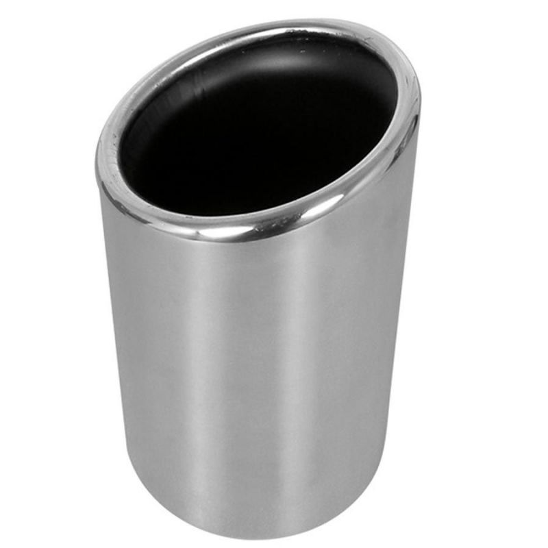 Koncovka výfuku Inox kulatá - průměr 45-60mm / délka 140mm