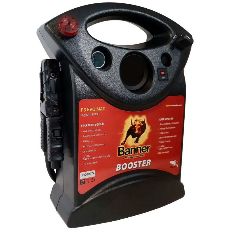 Jumpstarter / pomocný startovací zdroj Banner Booster 1600A P3 Proffesional Evolution Max | Filson Store Jumpstarter / pomocný startovací zdroj Banner Booster 1600A P3 Proffesional Evolution Max | Filson Store