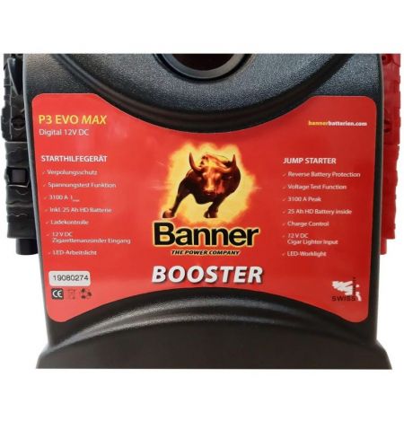 Jumpstarter / pomocný startovací zdroj Banner Booster 1600A P3 Proffesional Evolution Max | Filson Store