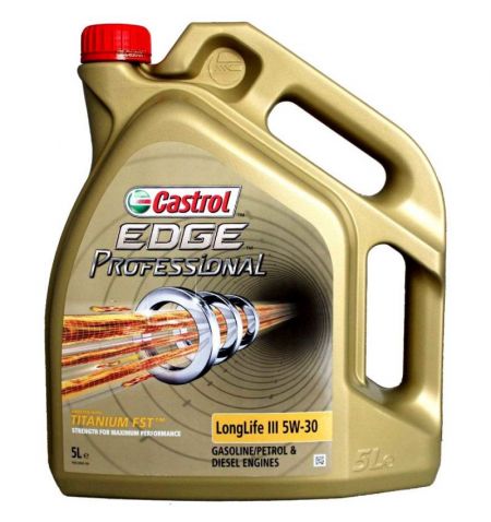 Syntetický motorový olej Castrol Edge LongLife III 5W-30 5l | Filson Store