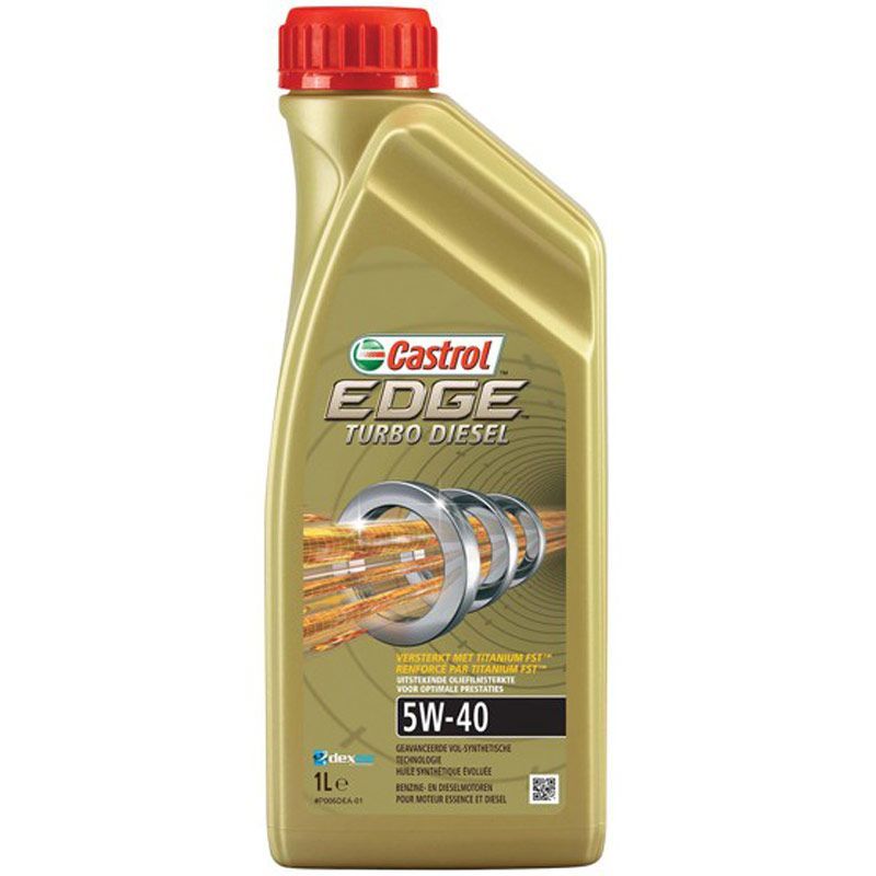 Syntetický motorový olej Castrol Edge Turbo Diesel Titanium FST 5W-40 1l